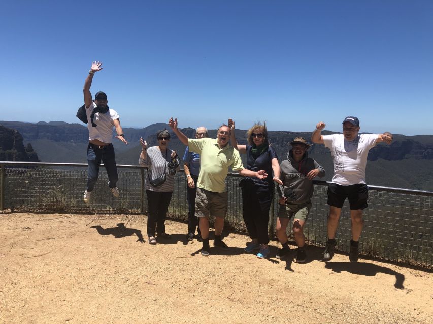 #1 Blue Mountains Tour Scenic World Waterfalls Wildlife Park - Three Sisters and Jamison Valley viewpoints (iconic, but managed well)