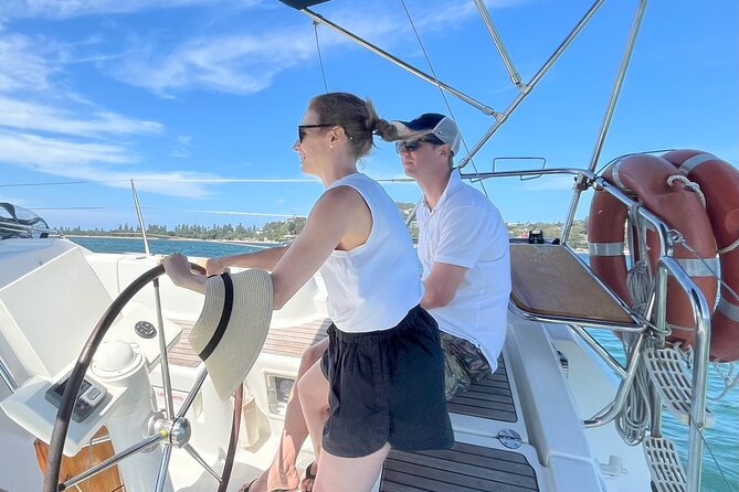 3-Hour Private Skippered Sailing Yacht Charter in Palm Beach - Broken Bay to Lion Island: rugged cliffs, possible ocean roll, and WW2 leftovers