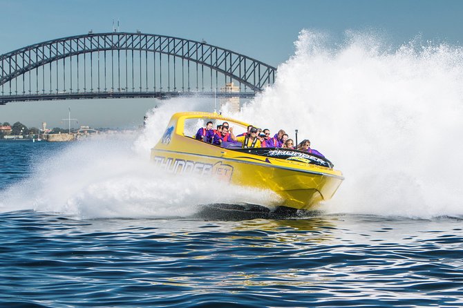 30-Minute Sydney Harbour Jet Boat Ride on Thunder Twist - Price and value at about $60.97 per person