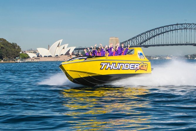 30-Minute Sydney Harbour Jet Boat Ride on Thunder Twist - Small snags to watch: timing and photo links