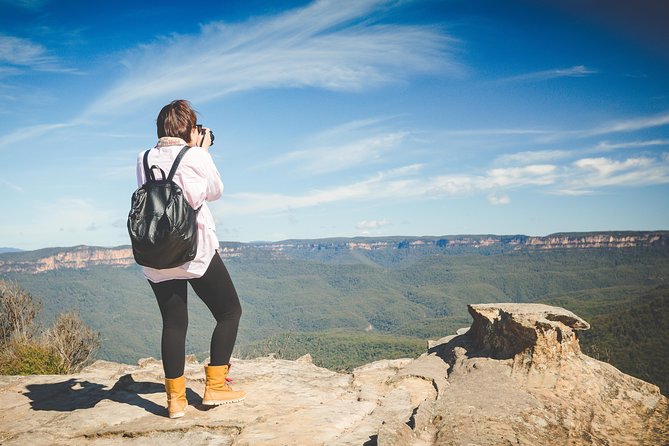 Blue Mountains Day Tour With Bushwalks, Waterfalls & Featherdale - Echo Point and the Three Sisters: Short Time, Big Payoff