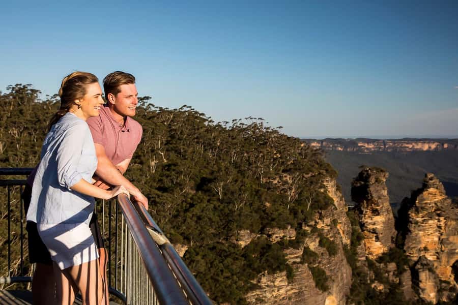 Blue Mountains Sunset Waterfalls Wildlife Tour From Sydney - Echo Point and the Three Sisters: quick stops that don’t feel rushed