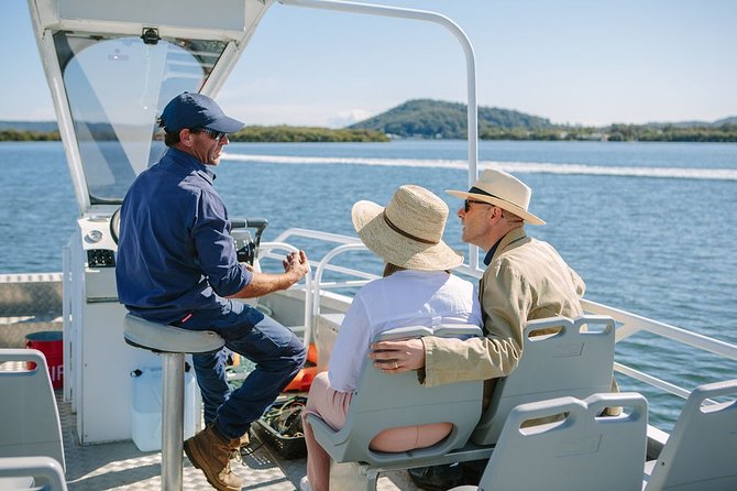 Broken Bay Pearl & Oyster Farm Tours - Fresh NSW oyster tasting with Spectacle Island views
