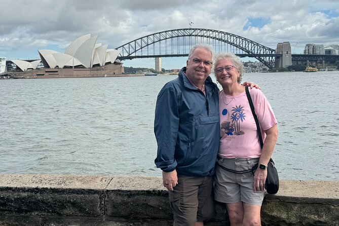 First Timer Sydney Sightseeing & Bondi Beach 1/2 Day Tour - Mrs Macquarie’s Chair: the bridge-and-opera-house view that anchors the whole tour