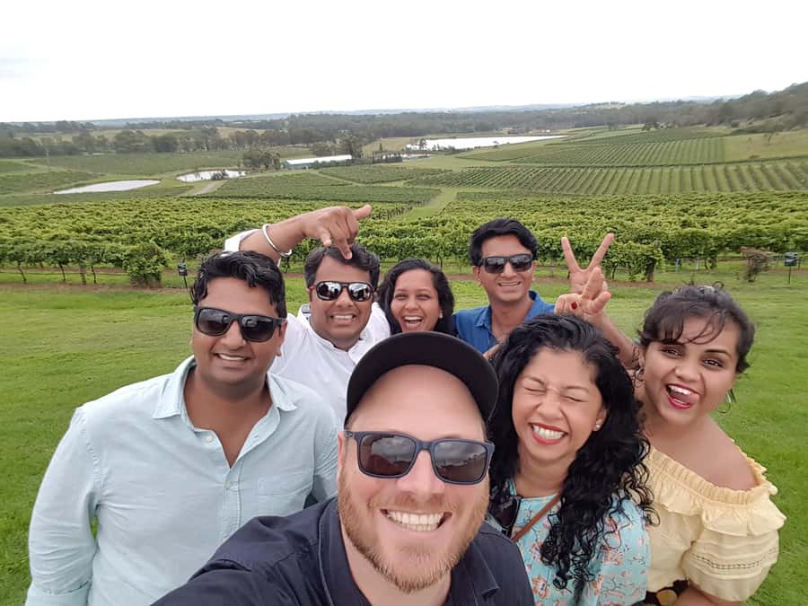 From Sydney: Hunter Valley Wine, Gin & Food Tastings Tour - First tasting mindset: a guided vineyard tour you can actually use