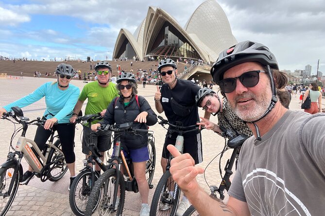 Guided Electric Bike Tour of Sydney with Bluetooth helmets - The route from Pyrmont to Pirrama Park: learning the harbor’s pulse