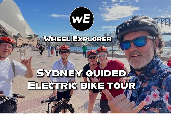 Guided Electric Bike Tour of Sydney with Bluetooth helmets - Meeting in Surry Hills: gear up and get confident fast