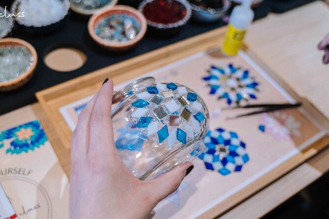Mosaic Art Classes Sydney: Turkish Lamp Workshop - Timing and logistics: what 2.5 hours looks like
