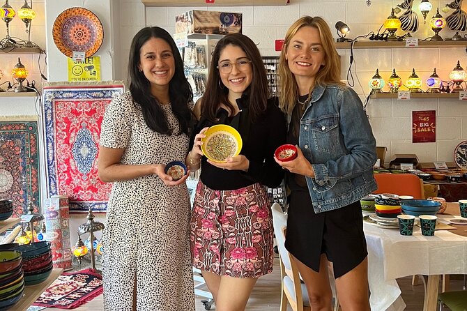 Paint and Sip Classes Sydney: Ceramic Plates & Bowls - What the Class Feels Like: An Easy Flow