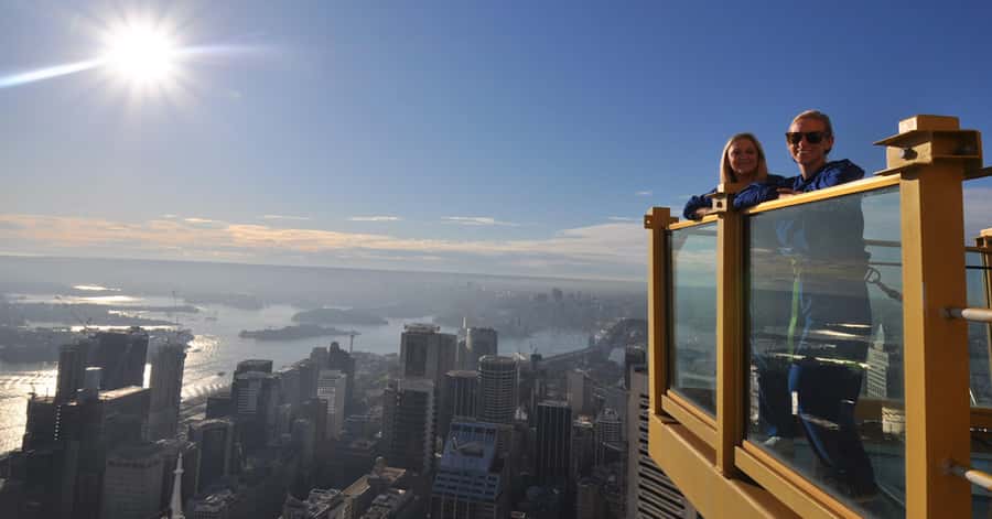 Skywalk at The Sydney Tower Eye: Ticket & Tour - Photo opportunity on the glass floor: expect it to slow things down
