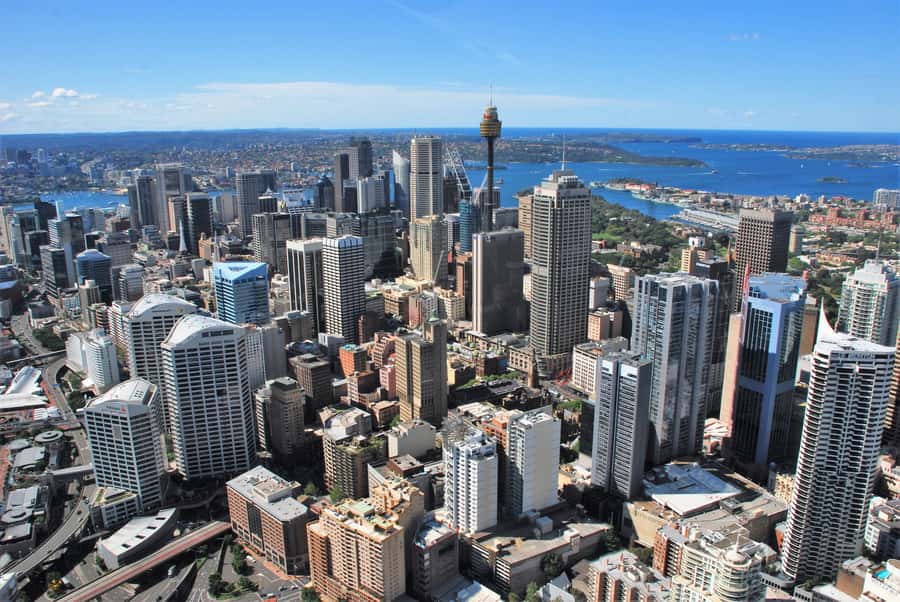 Sydney: 20-Minute Shared Helicopter Ride over Sydney Harbour - From Circular Quay to the heliport: transfers that run on rails