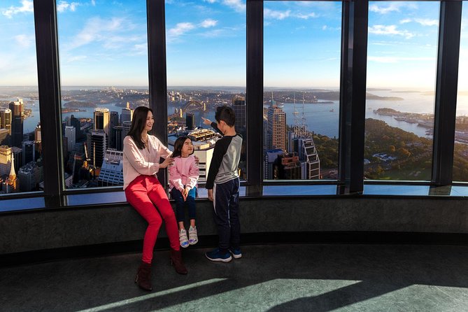 Sydney Attractions Pass: SEA LIFE Aquarium, Sydney Tower Eye, WILD LIFE Zoo and Madame Tussauds - Sydney Tower Eye: The Fastest Way to Get Your Bearings