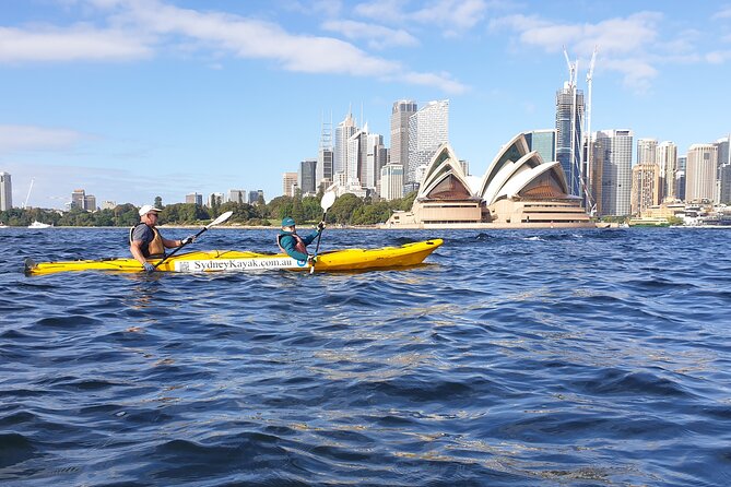 Sydney Harbour Bridge Kayak & Breakfast Tour - Quibaree Park: getting set up in Lavender Bay