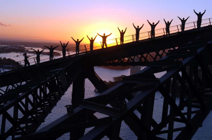 Sydney Harbour BridgeClimb: Summit Twilight - Climbing in a group of up to 14 (and why that matters)