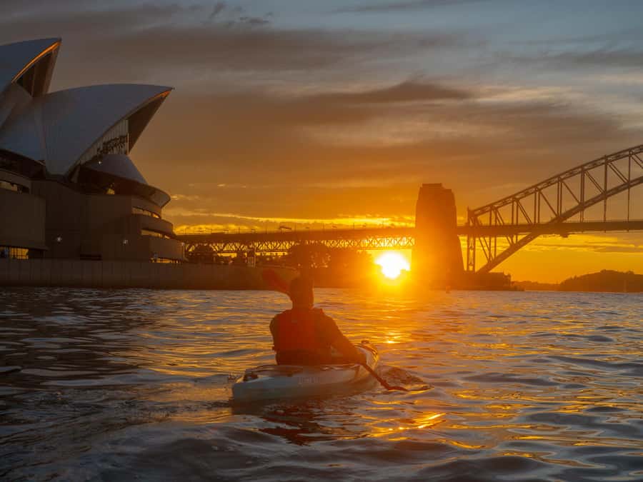 Sydney: Harbour Sunrise Kayak Tour - Sunrise (or Cloud Cover) Makes the Difference You Can Feel
