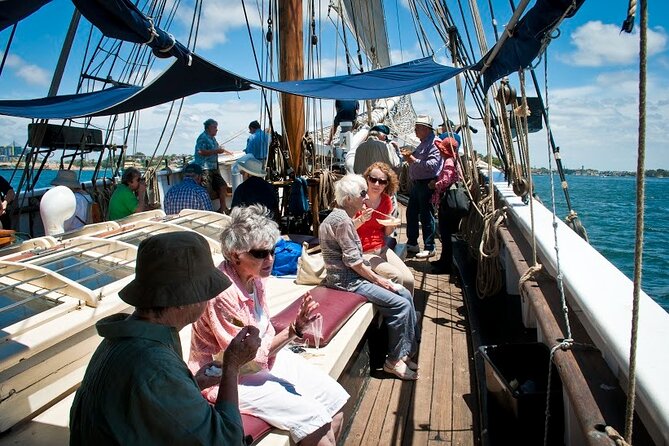 Sydney Harbour: Tall Ship Lunch Cruise - Hands-on sailing: helping set the sails without needing rope experience