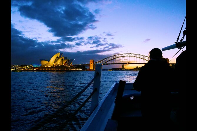 Sydney Harbour Tall Ship Twilight Dinner Cruise - When the ship gets wind vs when it needs power