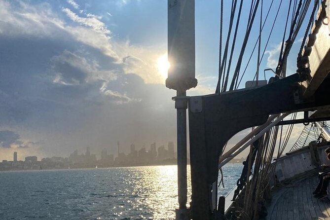 Sydney Harbour Tall Ship Twilight Dinner Cruise - The crew and onboard talk (including Howard and Ruth)