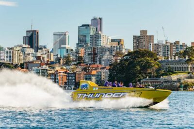 Sydney Harbour: Thunder Thrill Jet Boat Ride - Speed, Power-Slides, and the Wet Factor at Up to 75 km/h
