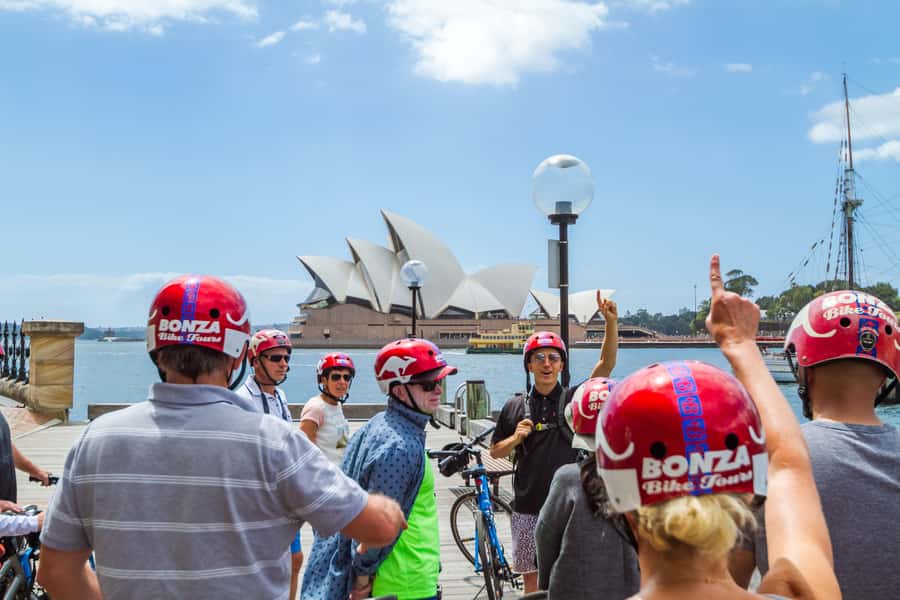 Sydney: Iconic Sights 4-Hour Bike Tour - From the Opera House to Harbour Bridge: the skyline hits in the right order