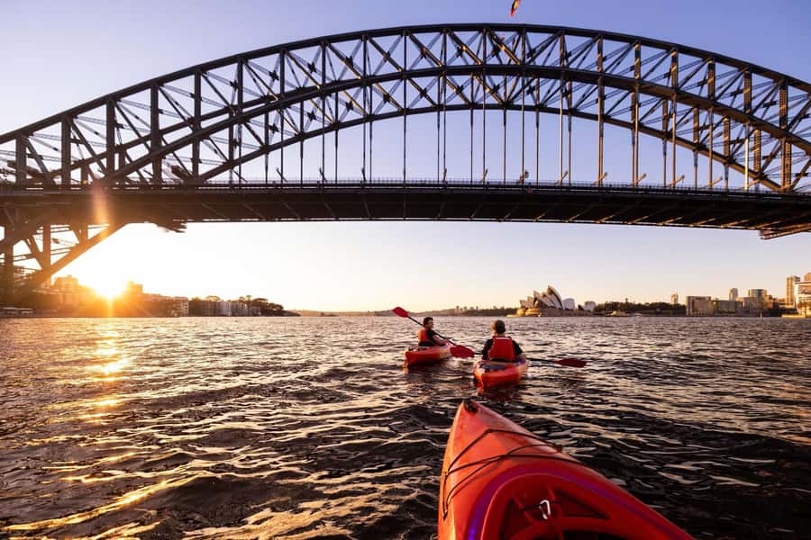 Sydney: Sunrise Kayak, Opera House & Under Harbour Bridge - Harbour Bridge Moment: Your Photo Stop Under the Icon