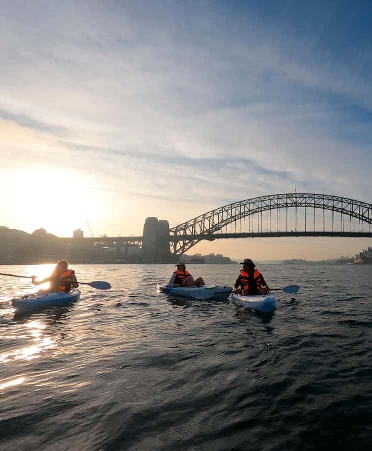 Sydney: Sunset Kayak - Opera & Harbour Bridge Tour (5p. max) - Luna Park stop: photos, wildlife chances, and a fun warm-up