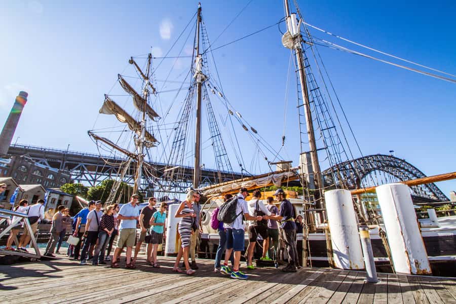 Sydney: Tall Ship Harbour Twilight Dinner Cruise - What you actually get: a 3-course dinner cooked during the cruise