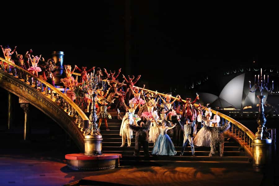 The Phantom of the Opera on Sydney Harbour Tickets - What Happens During the Performance: Live Music, Hidden Orchestra, Big Visuals